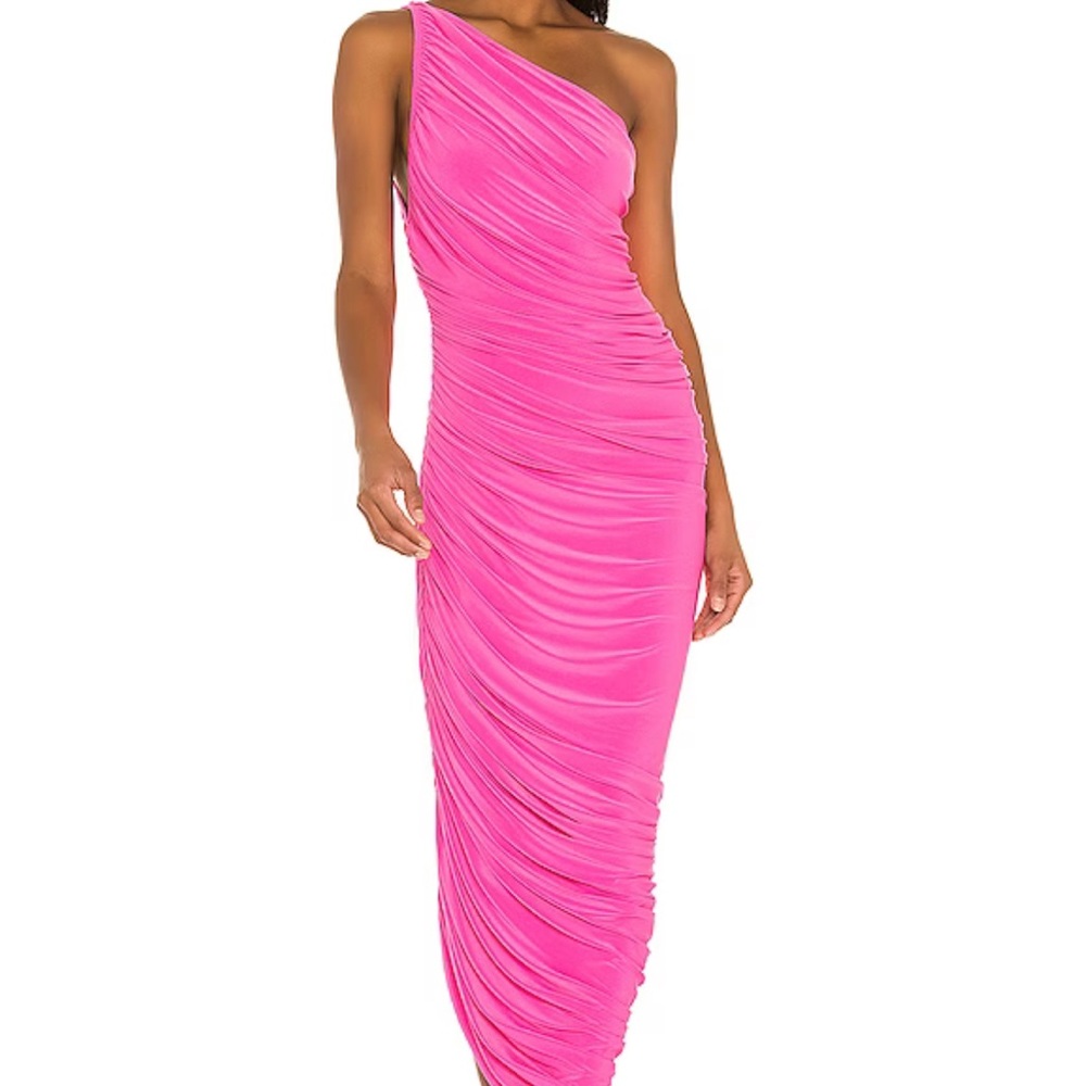 Diana gown in orchid pink